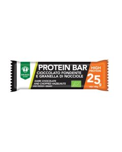 Protein Bar Fondente con Nocciole Senza Glutine 40g Probios