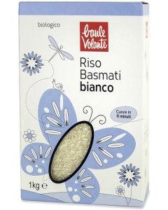 Riso Basmati Bianco 1kg Baule Volante