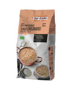 Riso integrale tondo originario 1kg FIOR DI LOTO