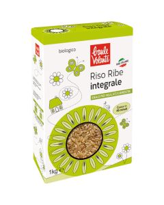 Riso ribe integrale 1kg BAULE VOLANTE