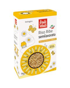 Riso Ribe Lungo Semilavorato 1kg Baule Volante
