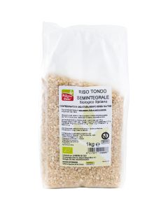 Riso semintegrale tondo italiano 1kg LA FINESTRA SUL CIELO