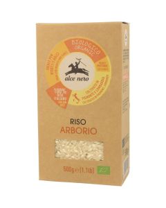 Riso superfino arborio bianco 500g ALCE NERO