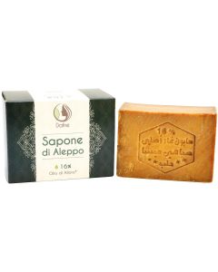 Sapone di aleppo 16% olio di alloro 200g DAFNE