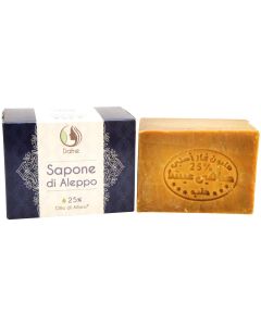 Sapone di aleppo 25% olio di alloro 200g DAFNE