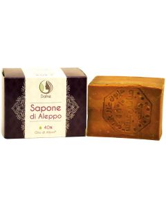 Sapone di aleppo 40% olio di alloro 200g DAFNE