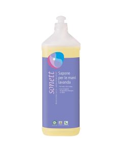 Sapone liquido mani alla lavanda - ricarica 1L SONETT