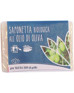 Saponetta all'olio di oliva 100g FIOR DI LOTO