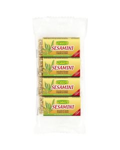 Sesamini barretta di sesamo croccante 4x27g Rapunzel
