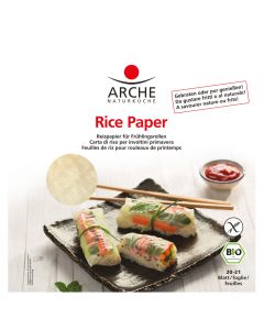 Sfoglie di riso per involtini primavera Senza Glutine 150g Arche