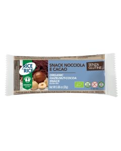 Snack di riso alla nocciola 25g RICE&RICE