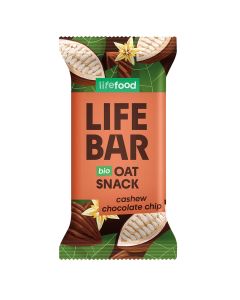 Snack avena anacardi cioccolato 40g LIFEFOOD