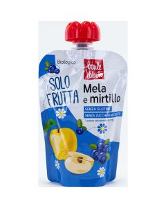 Solo Frutta Mela e Mirtillo 100g Baule Volante