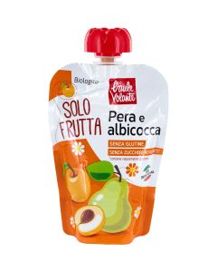 Solo frutta pera e albicocca 100g BAULE VOLANTE