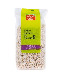 Sorgo soffiato italiano 100g LA FINESTRA SUL CIELO