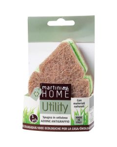 Spugna in cellulosa utility - azione antigraffio 2pz MARTINI SPA