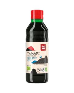 Tamari salsa di soia con meno 25% di sale 500ml Lima