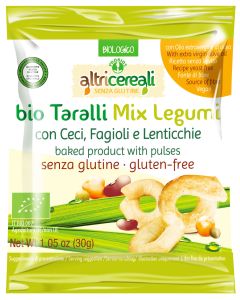 TARALLI MIX LEGUMI 30g ALTRI CEREALI