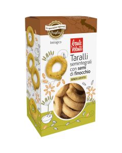 Taralli semintegrali al finocchio selvatico 200g BAULE VOLANTE