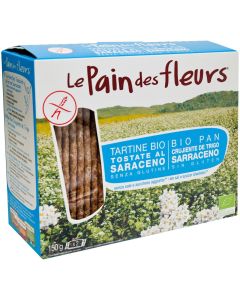 Tartine tostate al grano saraceno senza sale 150g Le pain des fleurs