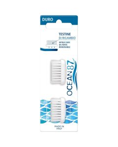 Testine intercambiabili - setole nylon - duro 2pz OCEAN87
