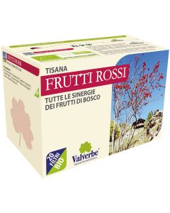 Tisana ai Frutti Rossi 20filtri Valverde