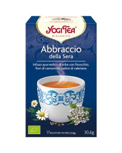 Tisana Ayurvedica Abbraccio della Sera 17 fltri Yogi Tea