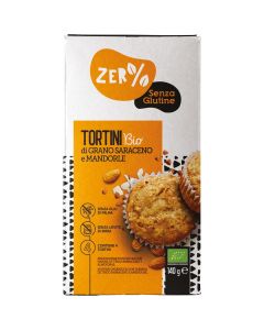 Tortini di Grano Saraceno e Mandorle 4x35g Zer% Glutine