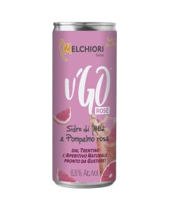 U'go rosè sidro di mela e pomplemo rosa 330ml MELCHIORI