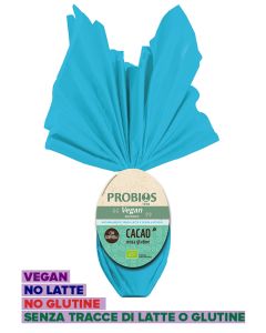 Uovo di Pasqua Vegan senza latte senza glutine 200g Probios