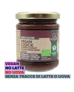 Vegan ciock crema spalmabile di cacao e nocciole 200g GO VEGAN