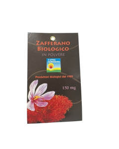 Zafferano biologico in polvere 150mg S'atra Sardigna