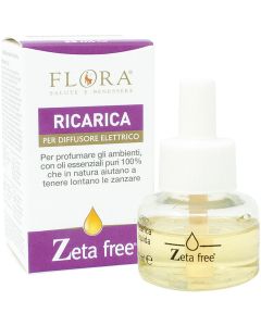 Zeta free: ricarica per diffusore 25ml FLORA