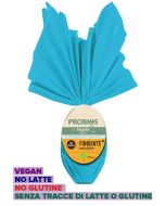 Uovo di Pasqua Vegan senza latte con cioccolato fondente senza glutine 200g Probios